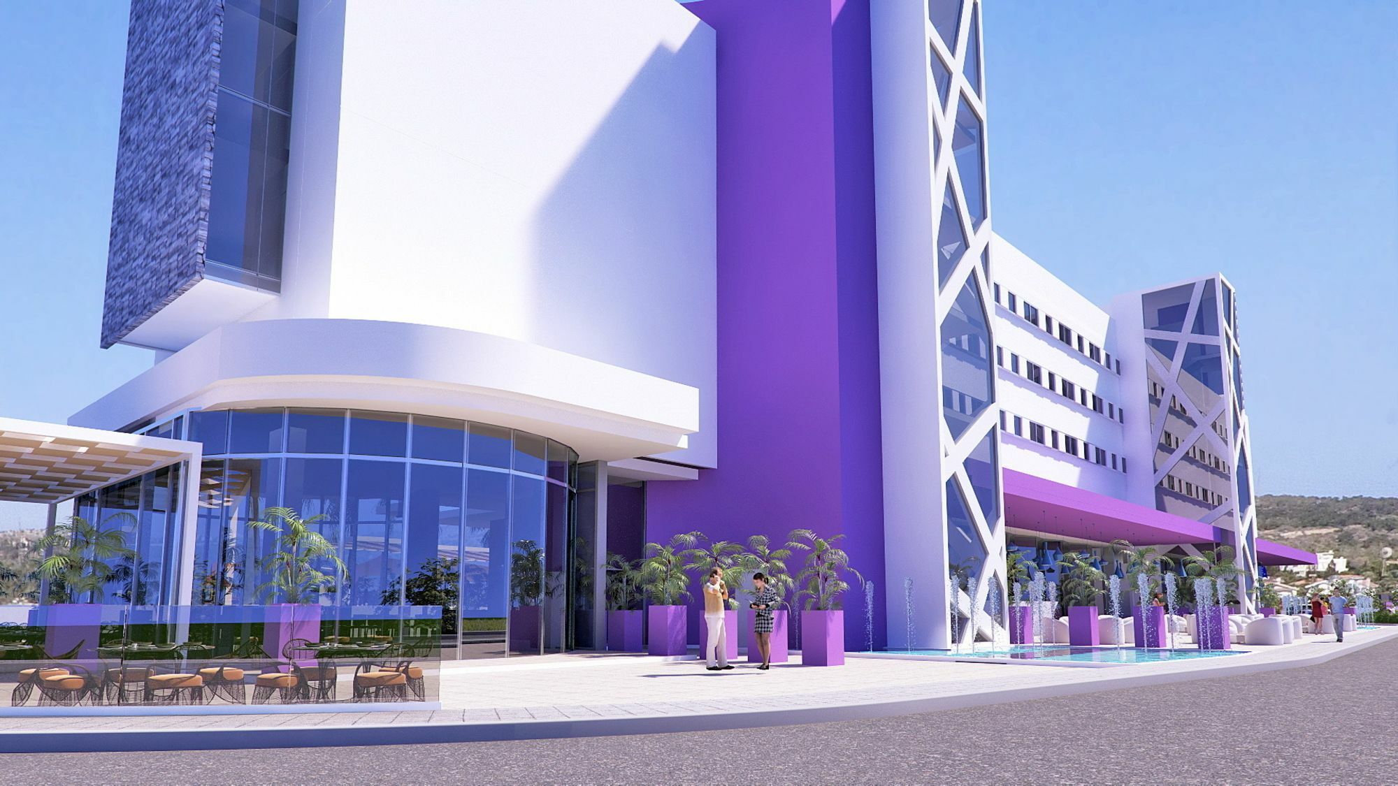 Amethyst Napa Hotel & Spa Agia Napa Exterior foto